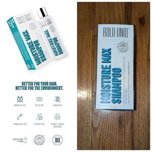 Bold Uniq Moisturizing & Hydrating Shampoo for Dry Hair & Scalp For All Hair